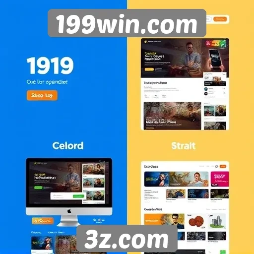 A evolução do design do site 199win.com